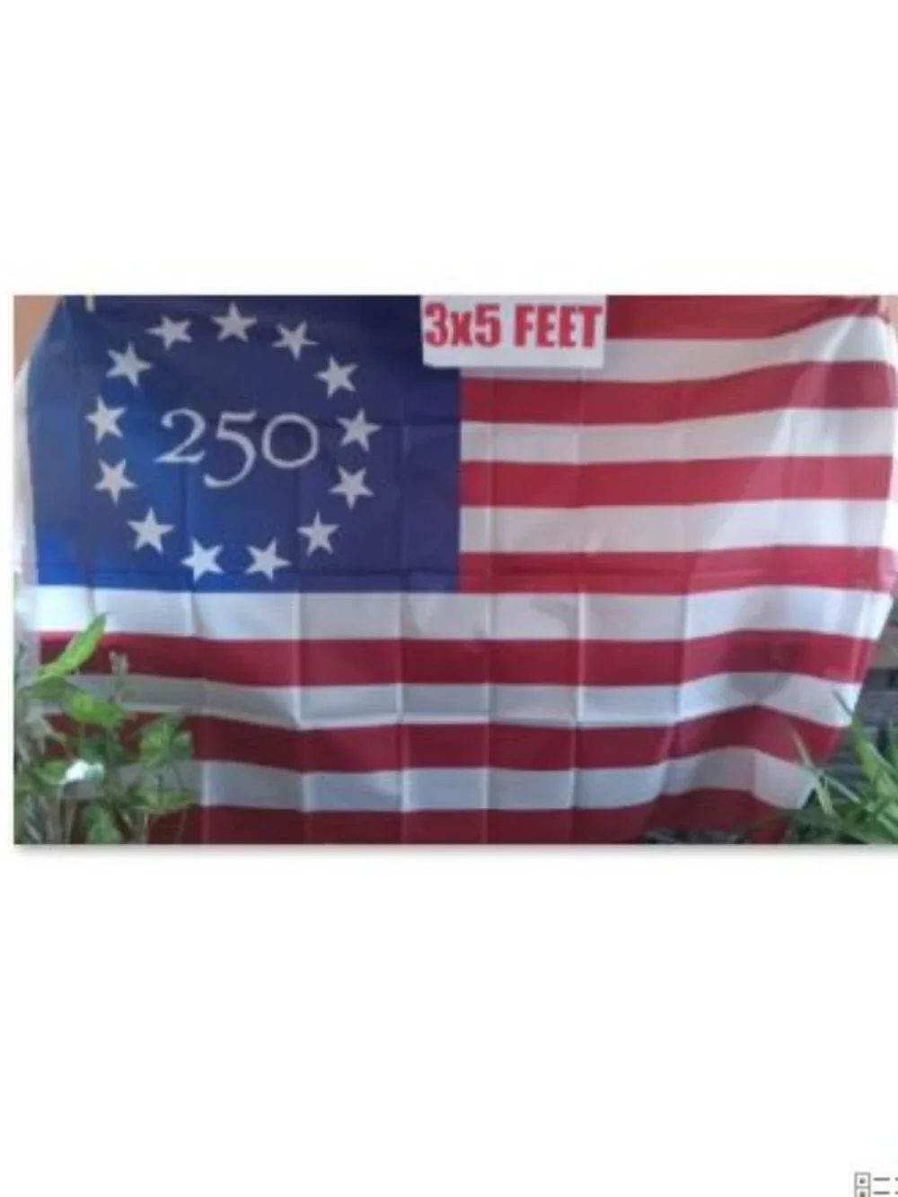 USA 250th Anniversary 3x5 American Flag